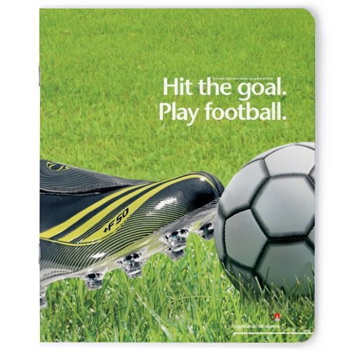 Тетрадь 48 лист кл. А5 на скрепке "ФУТБОЛ-МОЯ ИГРА" 5 видов