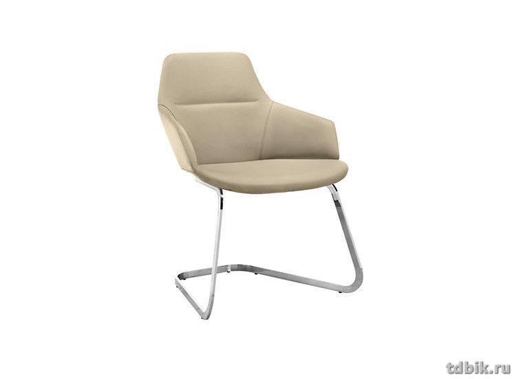 Кресло "Астон" Arper, экокожа, бежевый