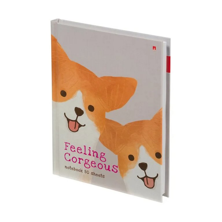 Бизнес-блокнот А6  80л., 110*145 мм, Альт "ПСЫ МИЛАШКИ"