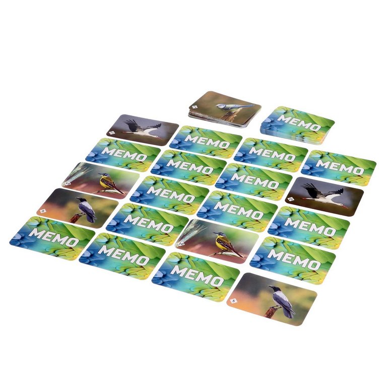 Игра настольная  Мемо "Птицы России" (5+) Нескучные игры
