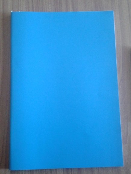 Тетрадь 96 лист кл. А4 на скрепке, обложка цветной пластик