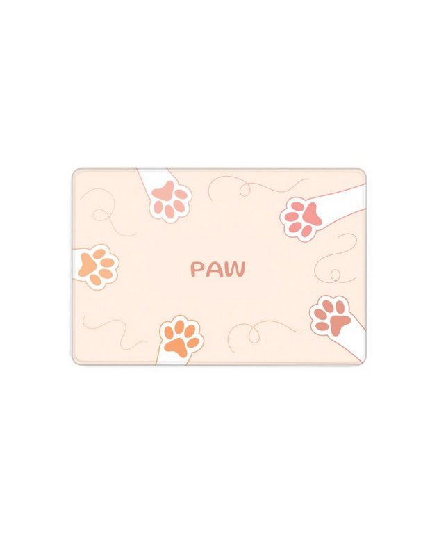 Карман для кредитных, дисконтных карт, пропусков, 64*96 мм, Лапки