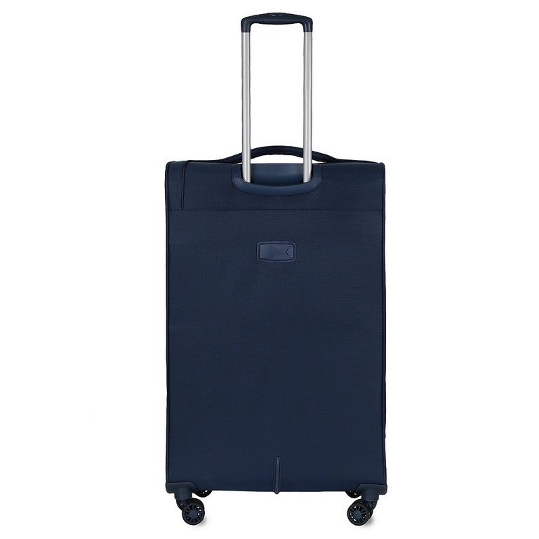 Чемодан 4-х колесный FABRETTI 100% полиэстер, 48X78X31см, синий