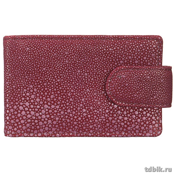 Визитница Dr.Koffer 11*7см на 48 визиток, темно-розовый