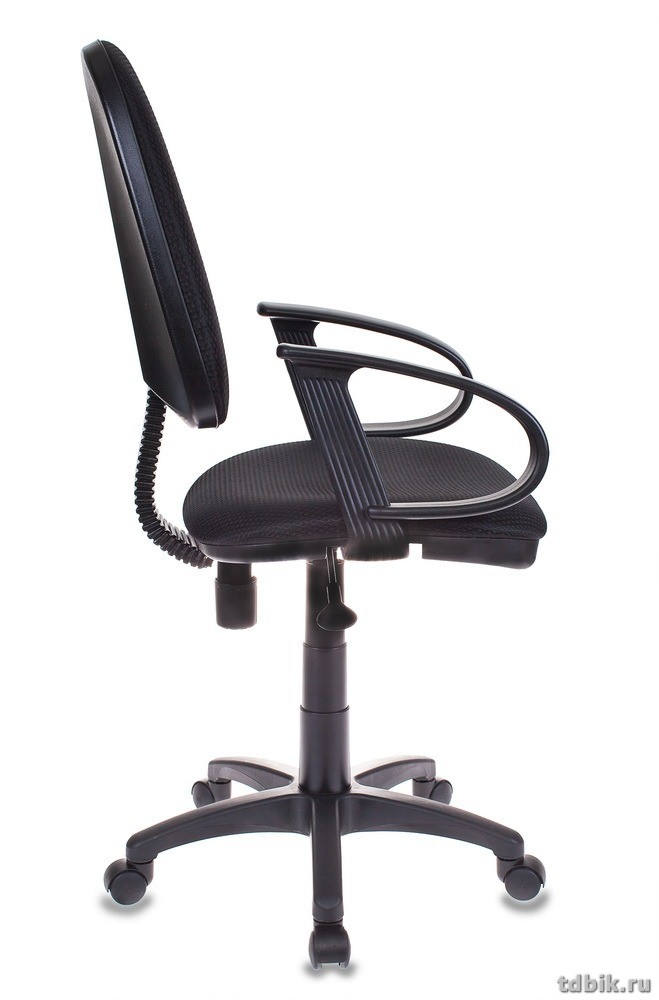 Кресло оператора Бюрократ CH-300/BLACK (ткань, увеличенная ширина сиденья - 465мм, цв. черный )