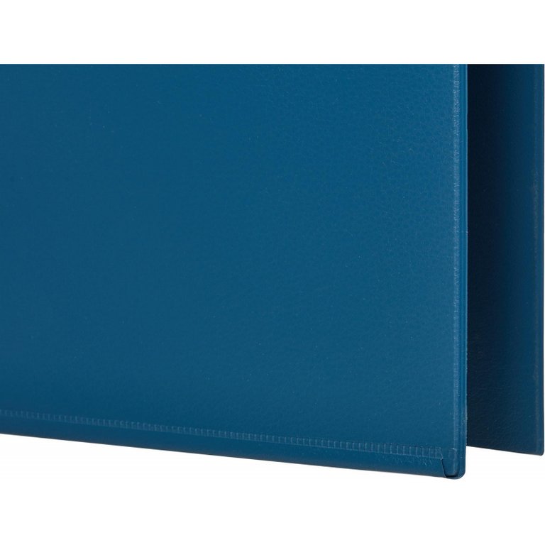 Папка-регистратор А5 70мм Bantex вертик. картон в пленке ПВХ, темно-синяя