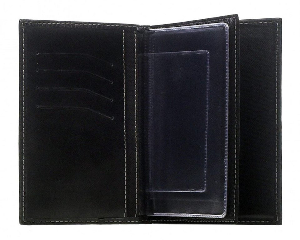 Бумажник водителя Форсаж-6 нат. кожа с отд.для паспорта