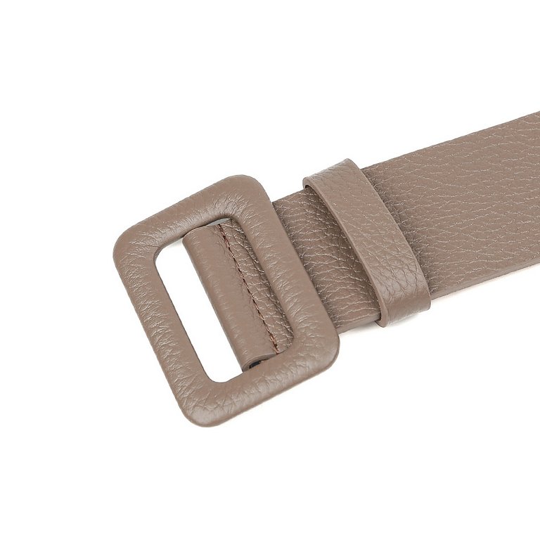 Ремень FABRETTI женский, натуральная кожа, размер 120, бежевый