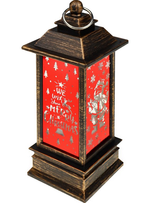 Подсвечник новогодний "Санта" 5,4*15 см