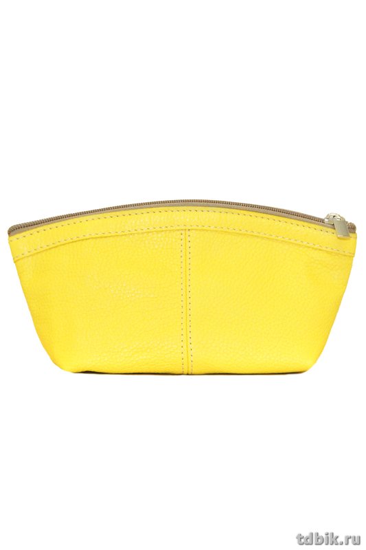 Косметичка женская Frija  Yellow, нат. кожа