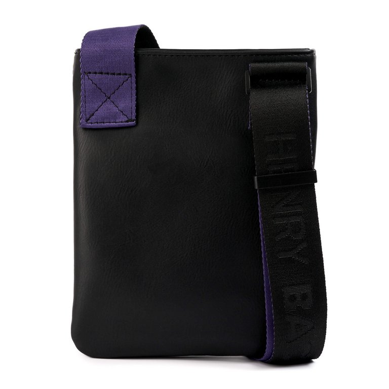 Сумка мужская Henry Backer полиэстер, на плечевом ремне, черная