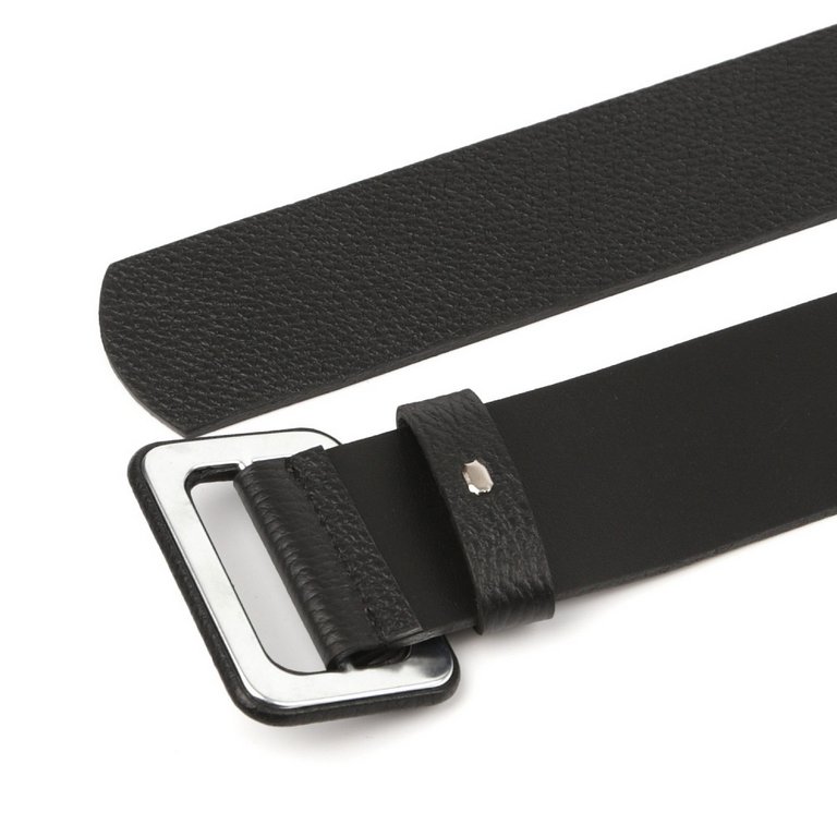 Ремень FABRETTI женский, натуральная кожа, размер 120, черный