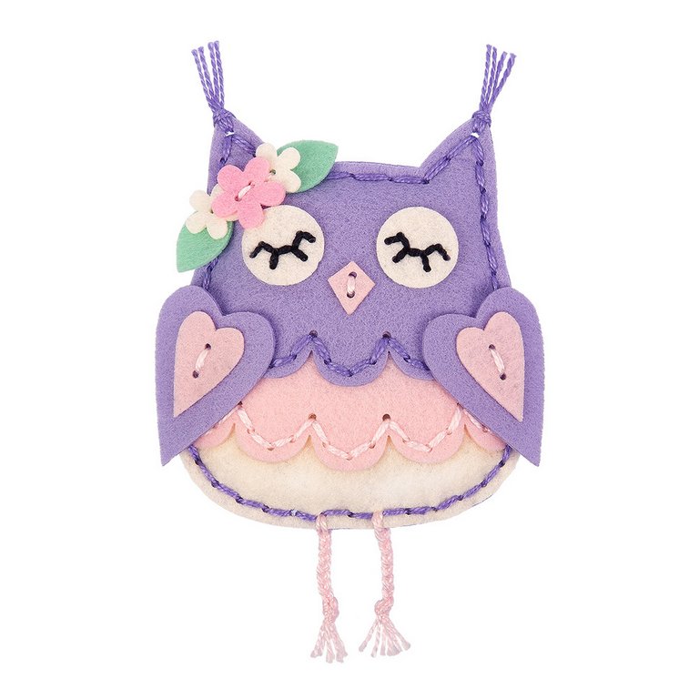 Набор для шитья игрушки из фетра "Сова", Miadolla