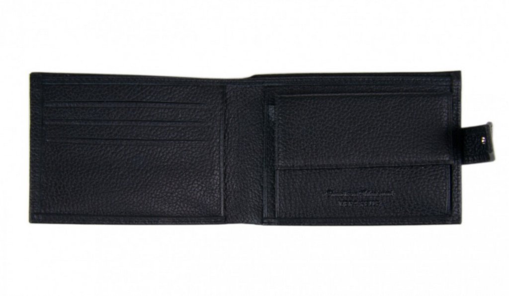 Портмоне Franchesco Mariscotti нат. кожа, черный