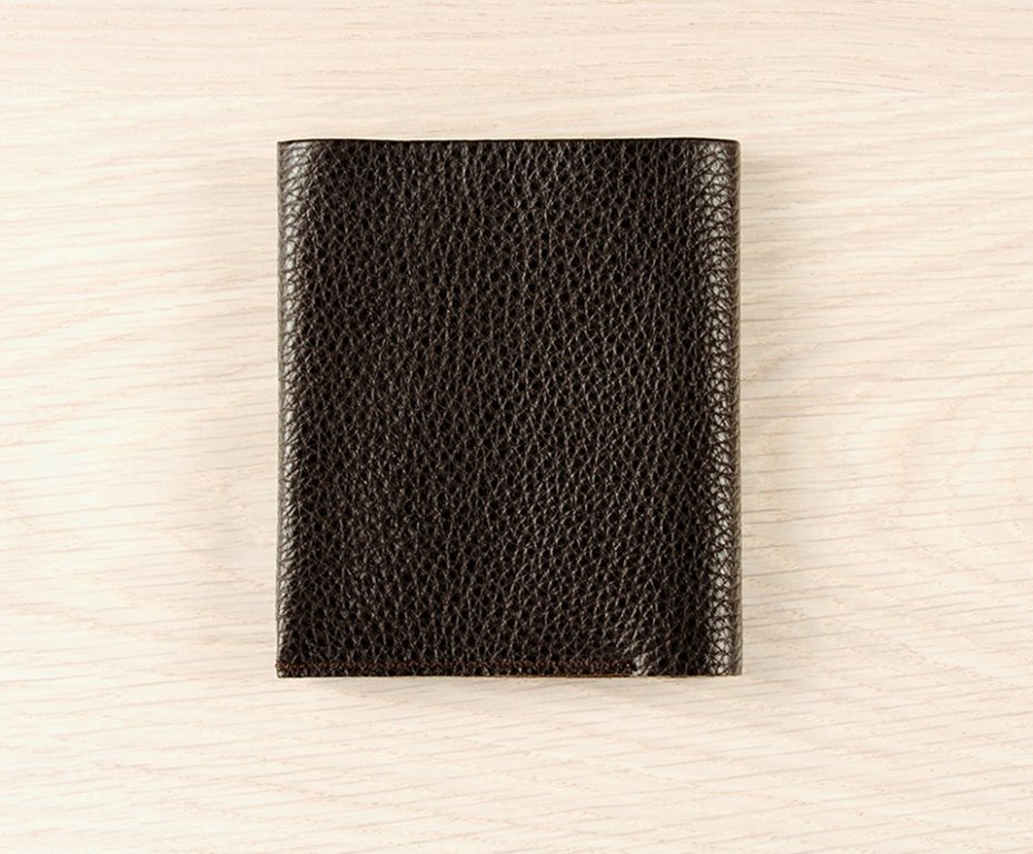 Портмоне D.Morelli мужское "Texas" вертикальное, нат.кожа, коричневый