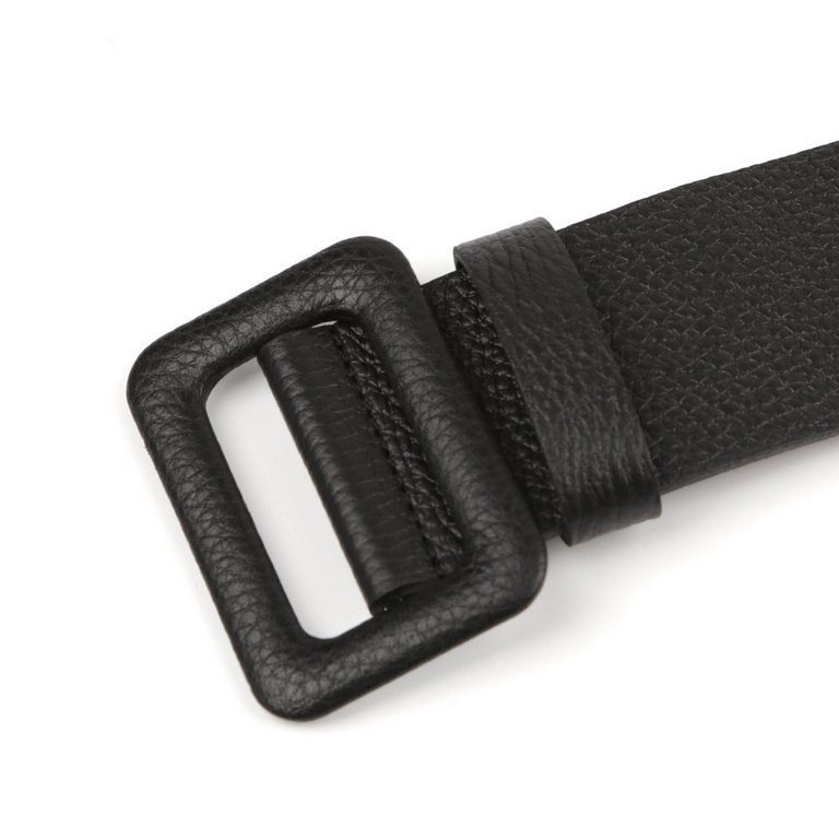 Ремень FABRETTI женский, натуральная кожа, размер 120, черный