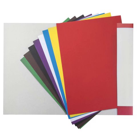 Набор цв. картона А3 немелов. 8 лист 8 цв."Кораблик" BRAUBERG