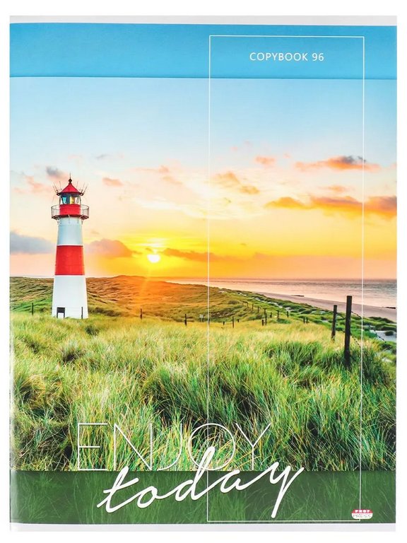 Тетрадь 96 лист кл. А4 на скрепке "МАЯК НА ЛУГУ"