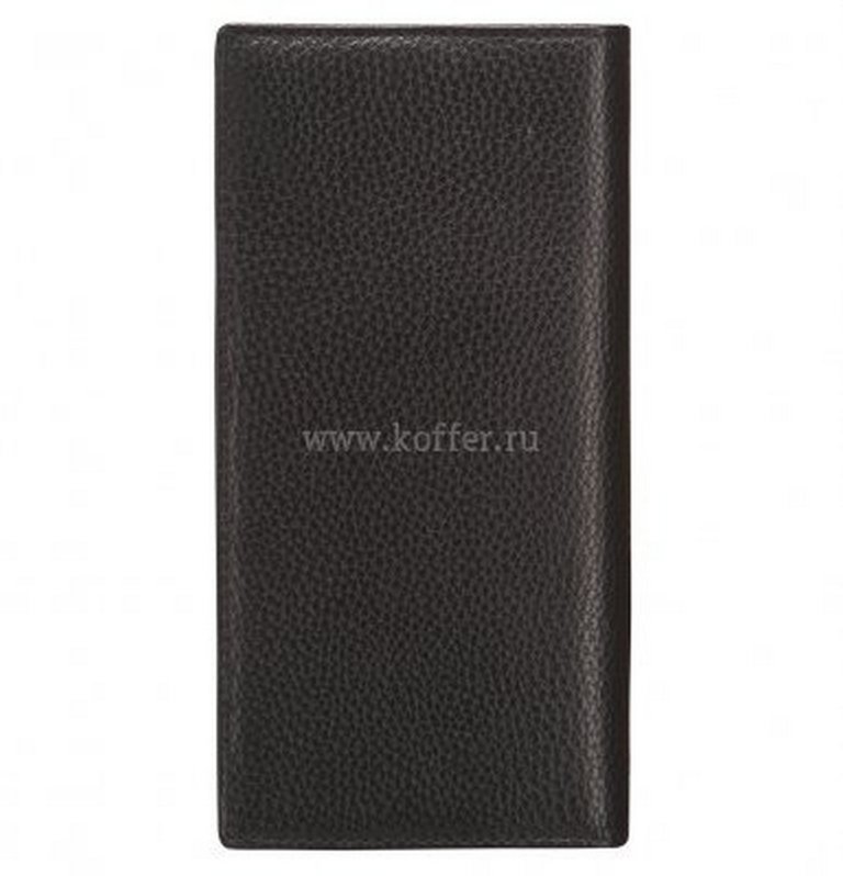 Портмоне Dr.Koffer 18*9см, нат. кожа, черный