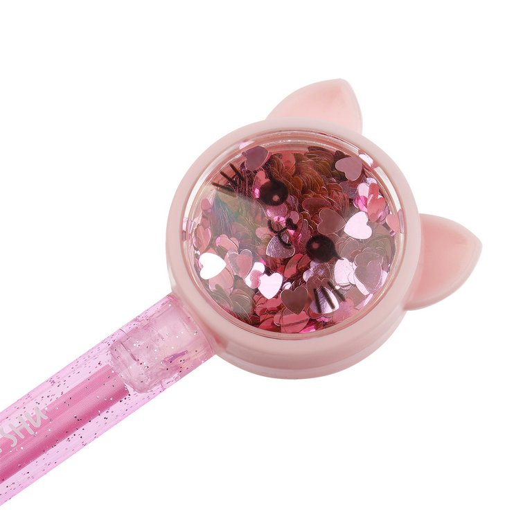 Ручка пиши-стирай гелевая "Funny smile" MESHU (ассорти) с топпером