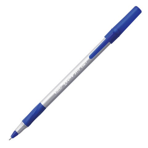 Ручка шариковая BIC "Round Stic Exact" 0,7мм синяя (линия 0,28мм) однораз.