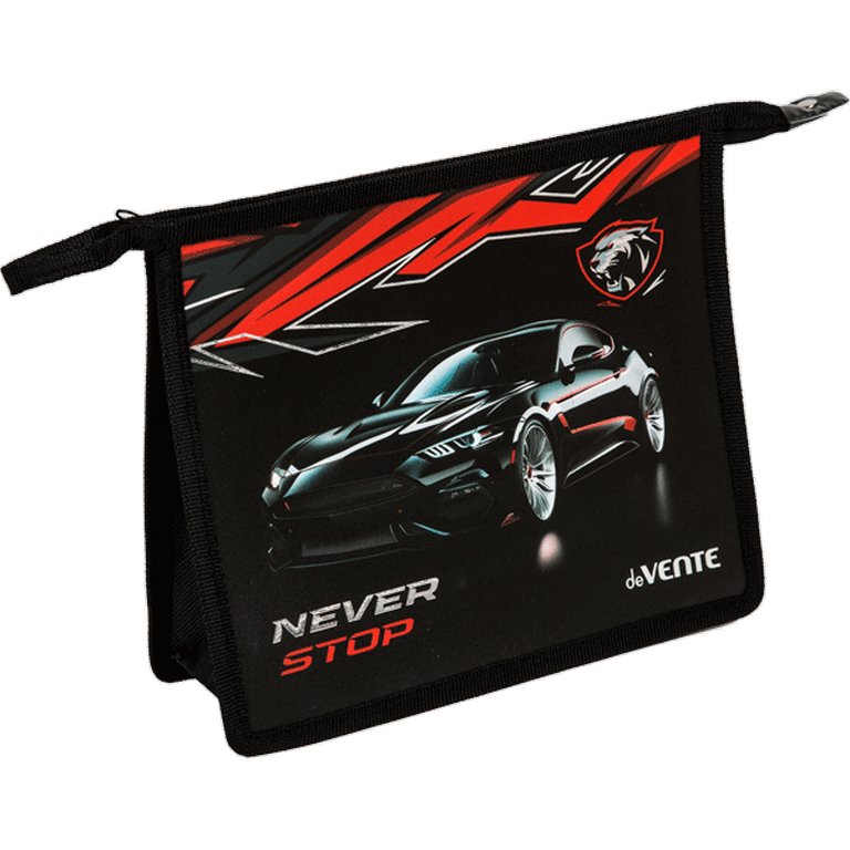 Папка для тетрадей А5 на молнии deVENTE "Never Stop" дно с расширением