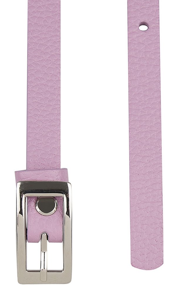 Ремень Alliance нат. кожа,  ширина 15мм, лаванда