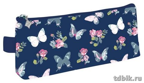 Пенал  для девочки Kite "Style" 20*8см