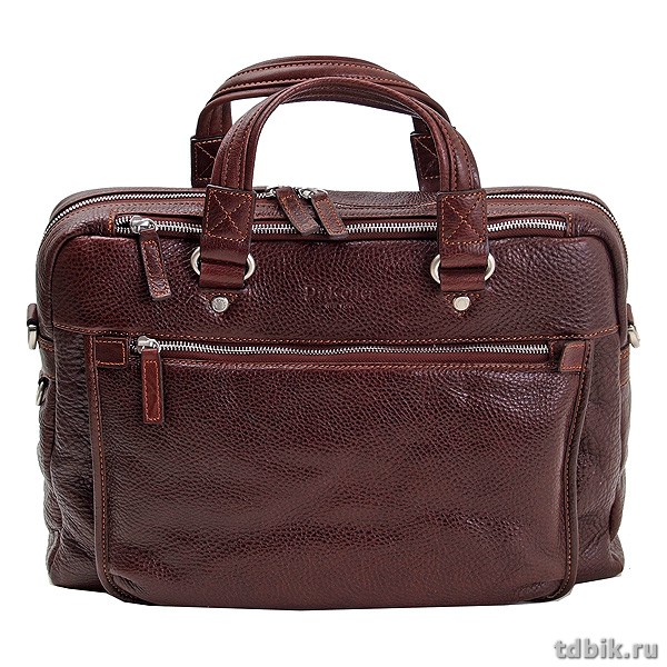 Сумка для документов Dr.Koffer 29*39*9см, нат. кожа, коричневая