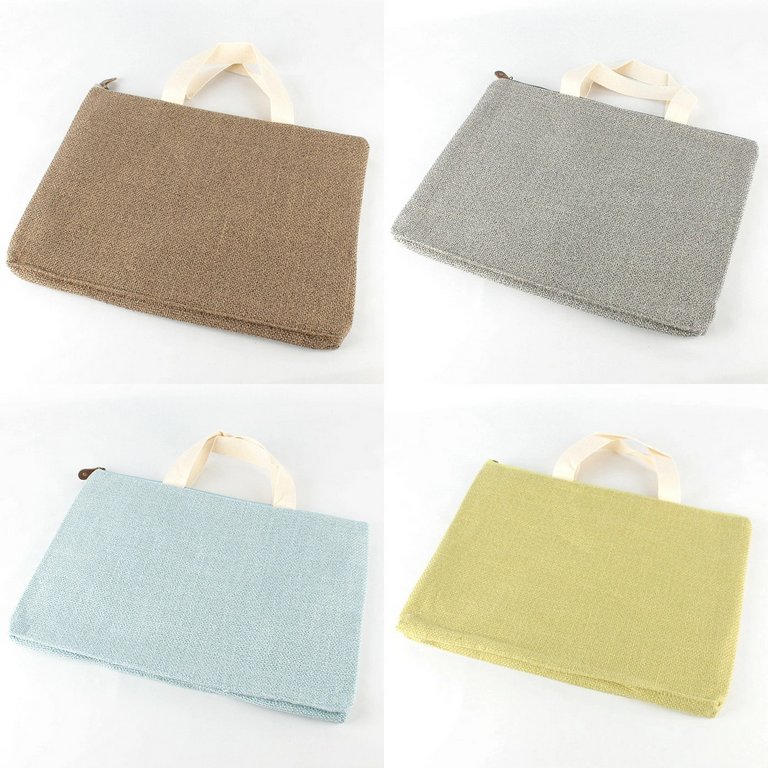 Сумка-шоппер Darvish "Холщовая" (на молнии) ассорти 33,5*25см