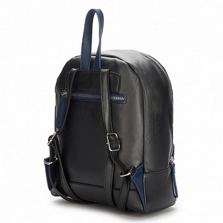 Рюкзак женский Jane's Story 22х26х10см, экокожа, черный