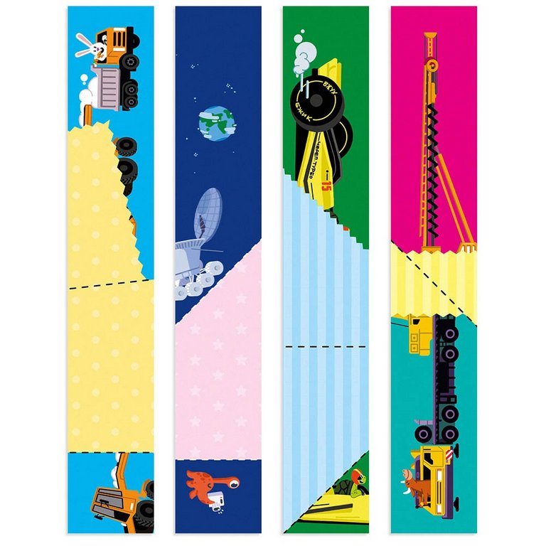 Игра развивающая Логика Сгибалки 4-5лет "Транспорт" БАНДА умников