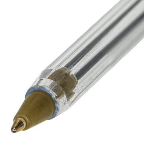Ручка шариковая  ЭКОНОМ STAFF "Basic BP-04"  1,0мм синяя (стерж.125мм, линия 0,5мм) однораз.