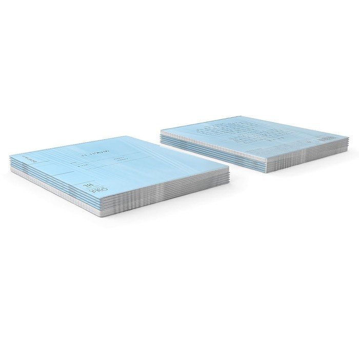 Тетрадь 18 лист лин. А5 "Классик CoverPrо Vivid"синий, пластик. обложка