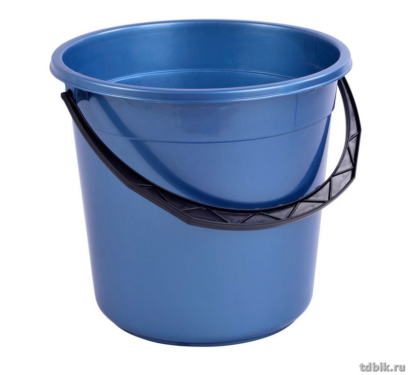 Ведро пластиковое без крышки 15 л.