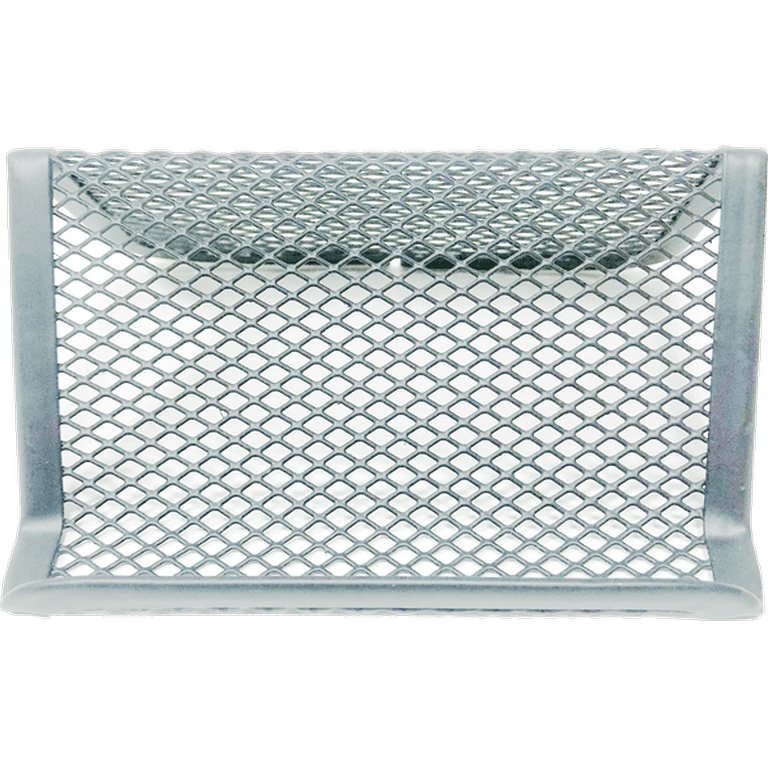 Подставка для визитных карточек металлическая 105х80х45 мм deVENTE, серая