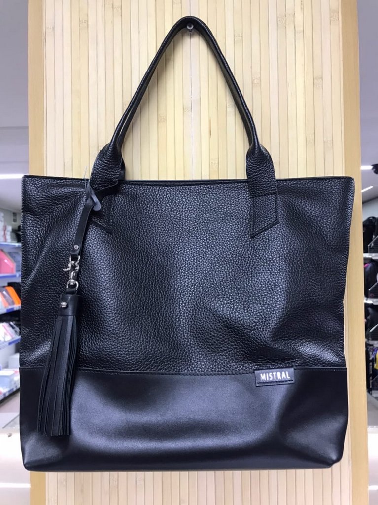 Сумка женская Mistral, цвет черный, кожа