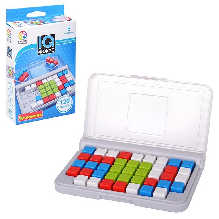 Игра логическая .8+ "IQ-Фокус" Bondibon
