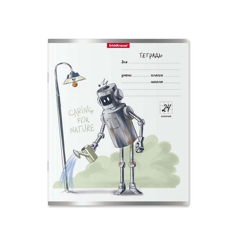 Тетрадь 24 лист лин. А5 "Robolife"