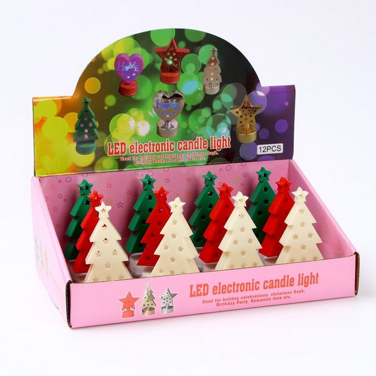 Сувенир новогодний "Ёлочка" светящаяся