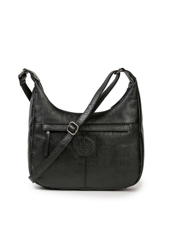 Сумка женская Dr.Koffer 28х21х9см см, нат.кожа черная