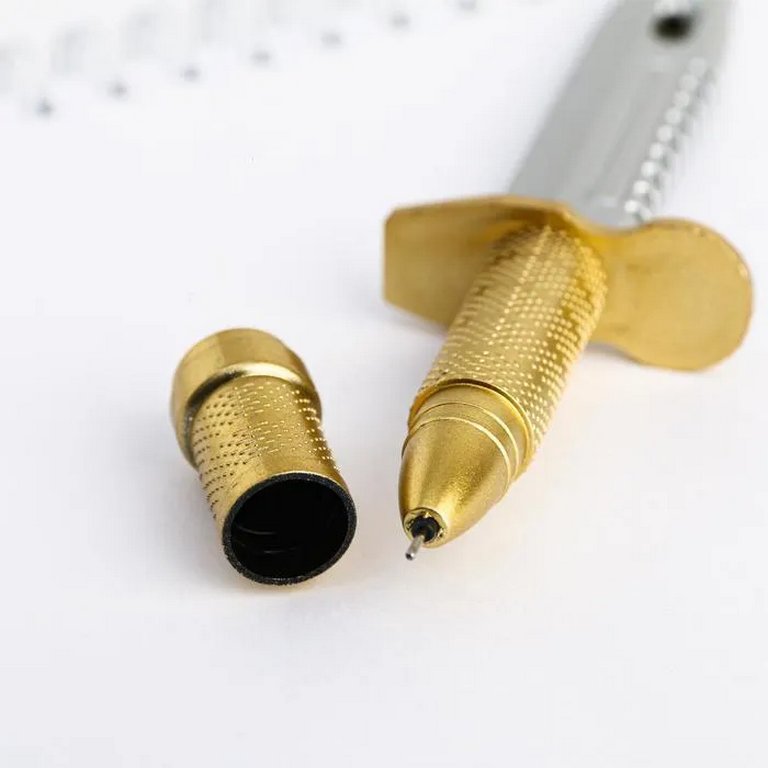 Ручка шариковая сувенирная "Нож"