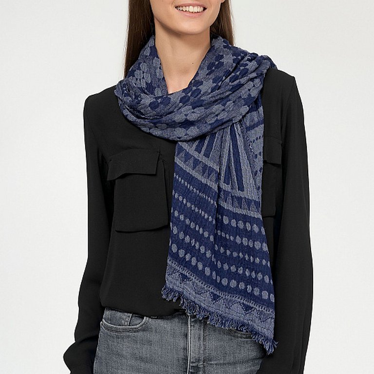 Шарф женский Dr.Koffer 180*65см, 70% Вискоза, 30% Хлопок