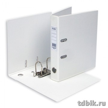 Папка-регистратор А4 50мм Bantex пл. карман на торце, в пленке ПВХ белая