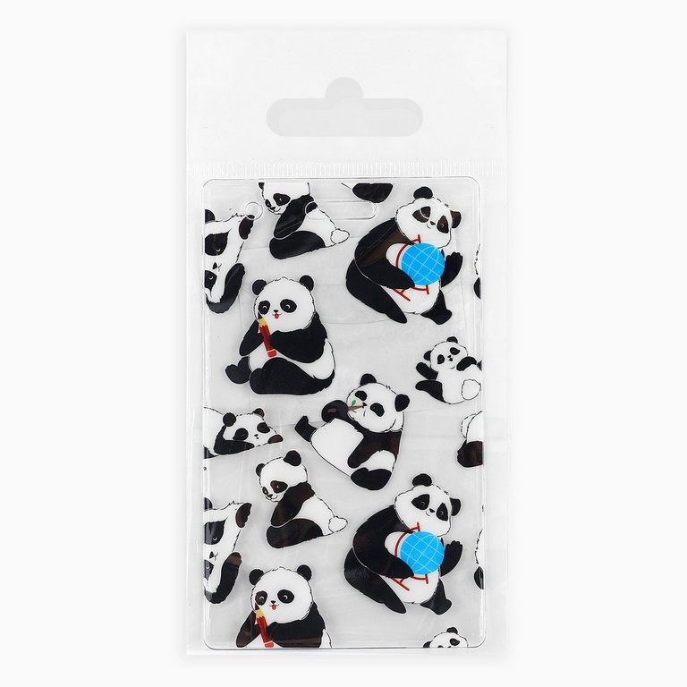 Чехол для бейджа "Панда" 6,1*10,4 см