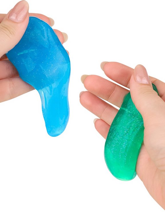 Слайм  с игрушкой 180мл (ассорти)