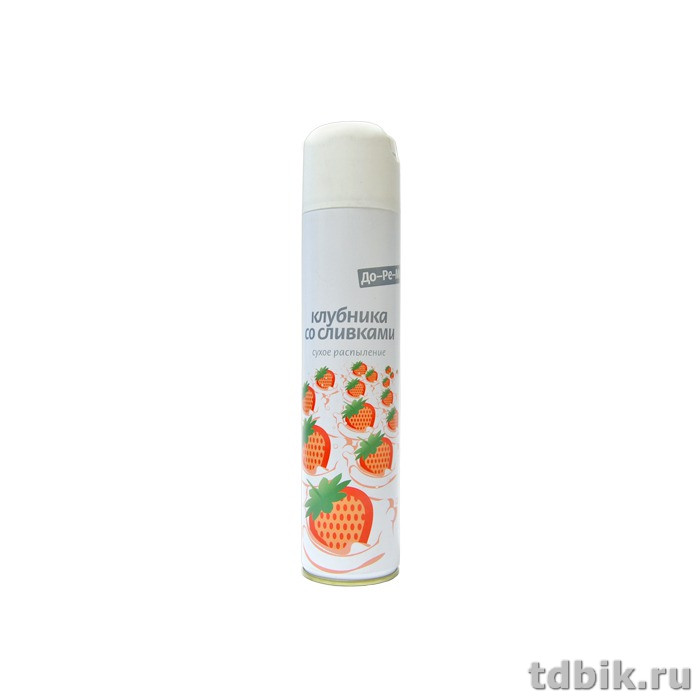 Освежитель воздуха До Ре Ми аква + клубника со сливками, 300 мл.