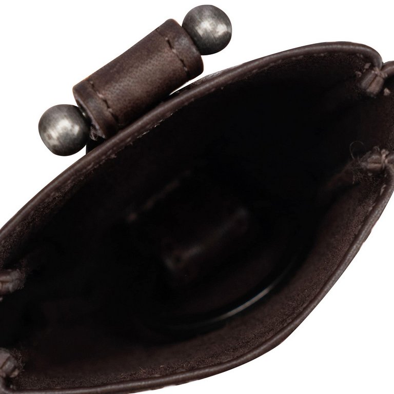 Футляр для ключей Dr.Koffer 7*9,5см, коричневый