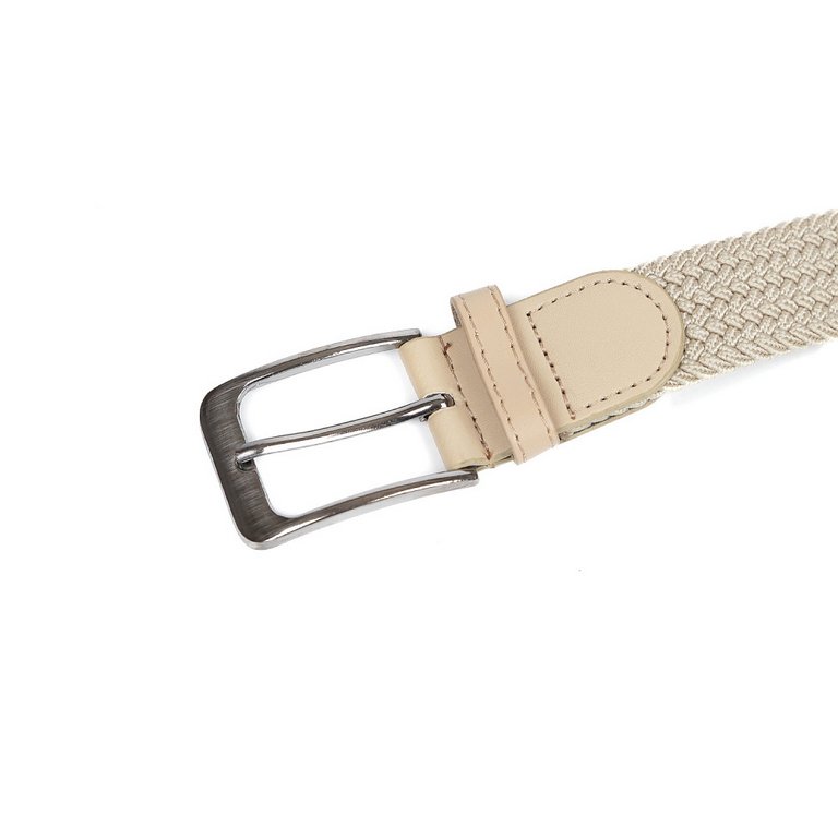 Ремень FABRETTI универсальный, полиэстер размер 125, бежевый