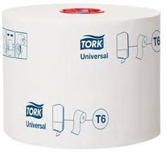 Туалетная бумага для диспенсера в рулоне Tork Universal (T6) 135 м, 1 слой